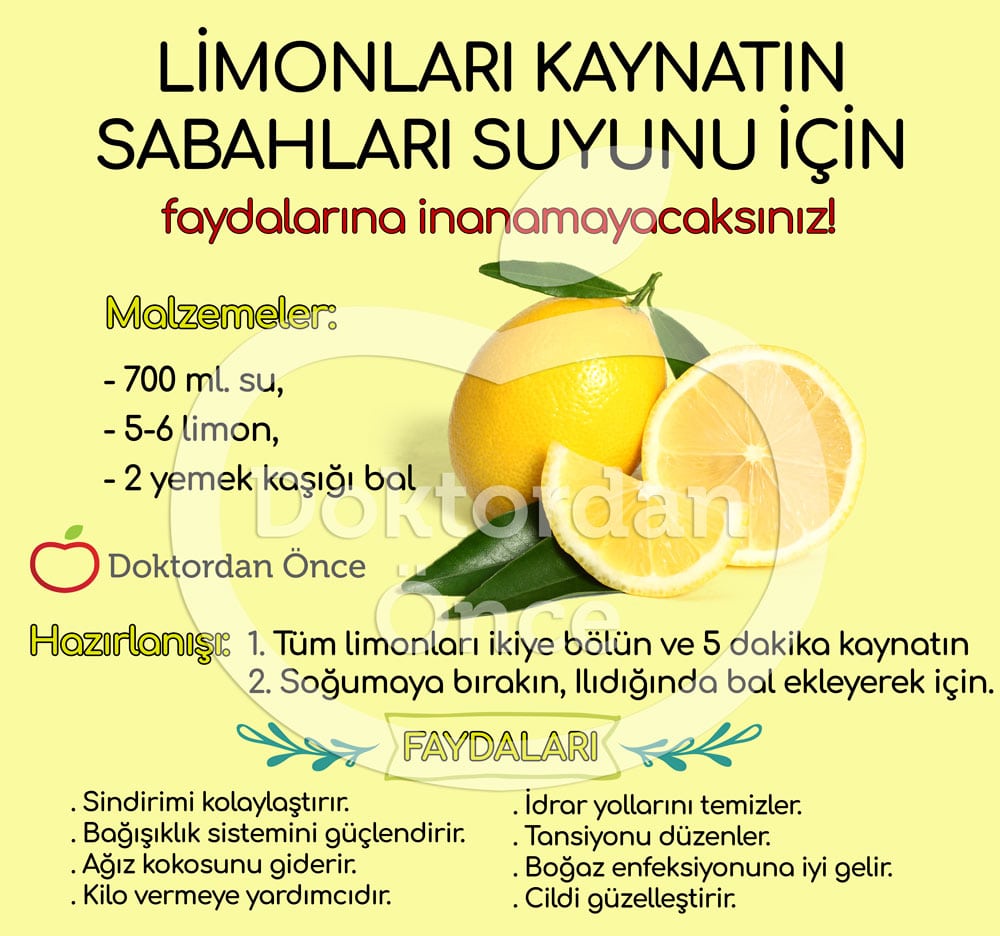 Limon Suyu İçmenin Yararları